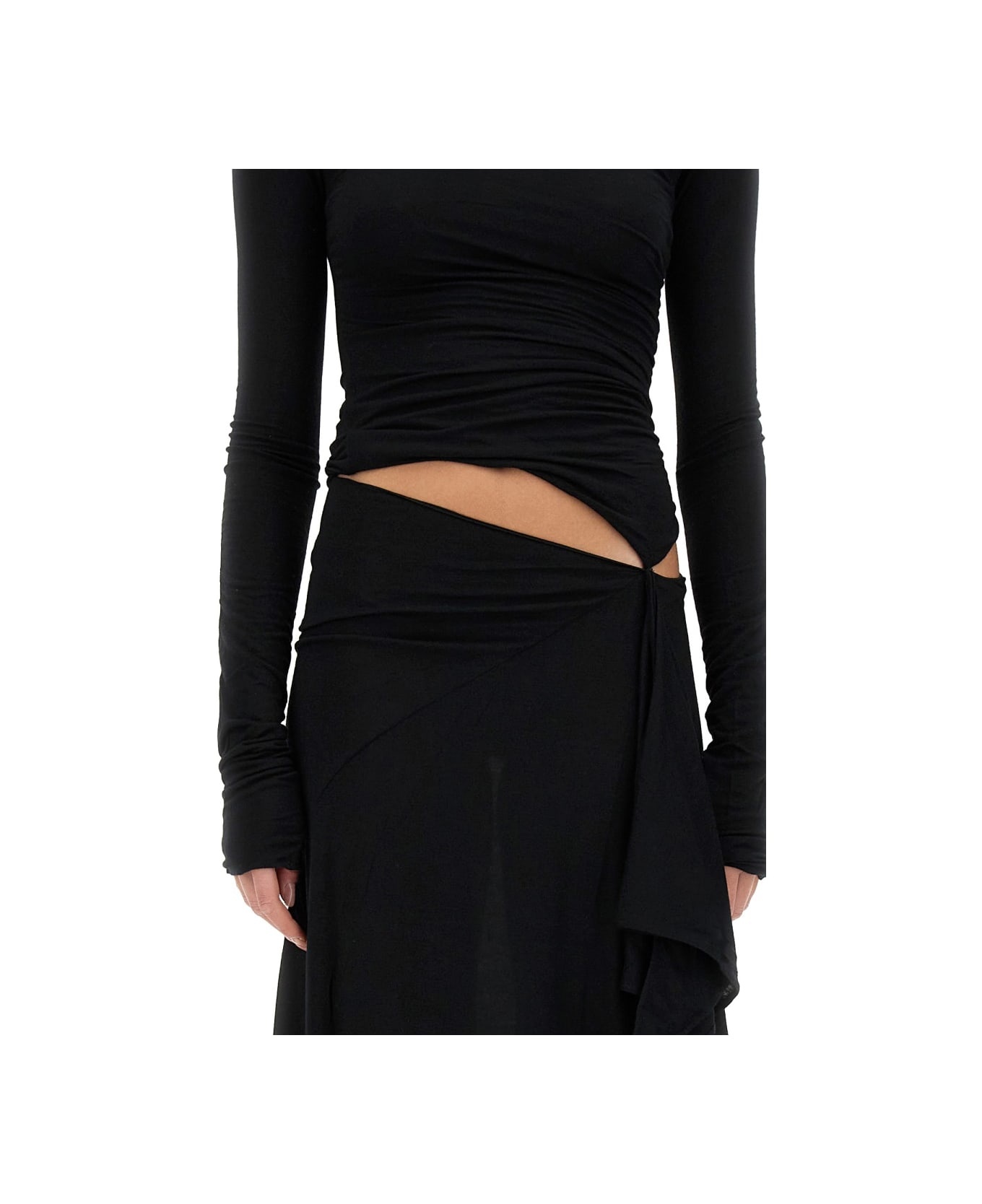 Draped Dress - 4