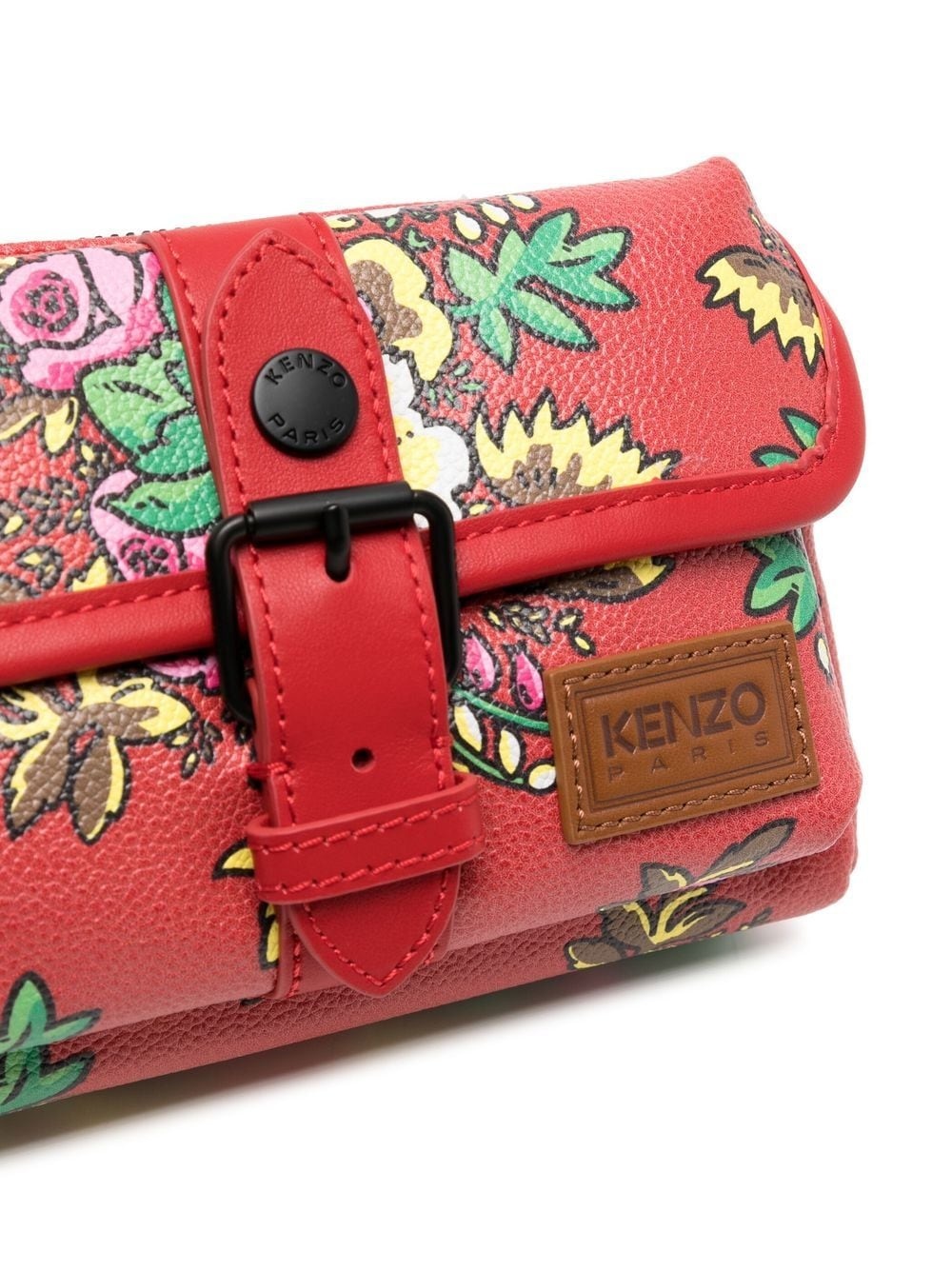 floral satchel bag - 4