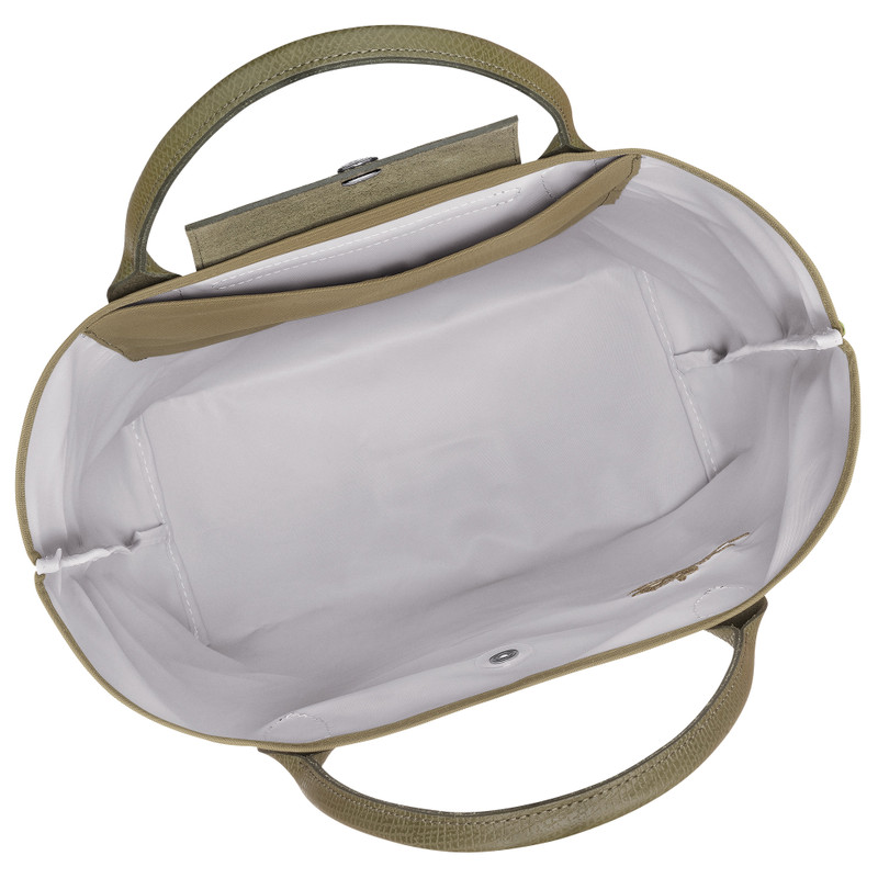 Le Pliage Green M Tote bag Artichoke - Canvas 5