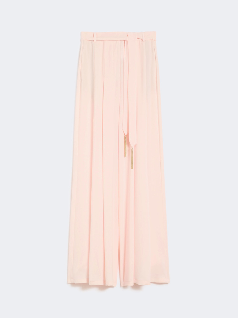 VALICO Cady palazzo trousers - POWDER 1