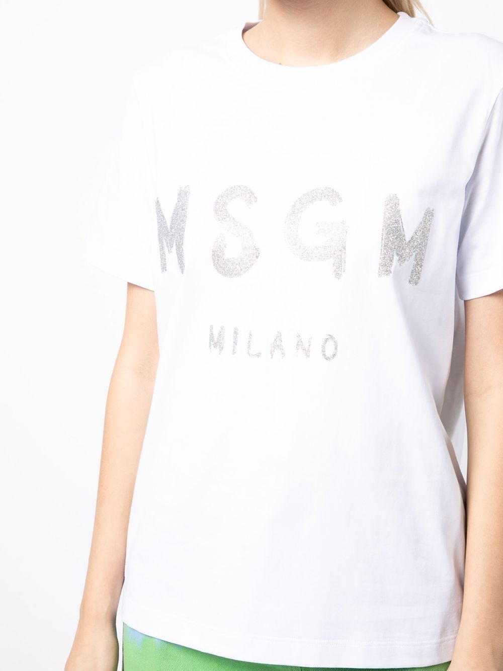 logo-print short-sleeve T-shirt - 5