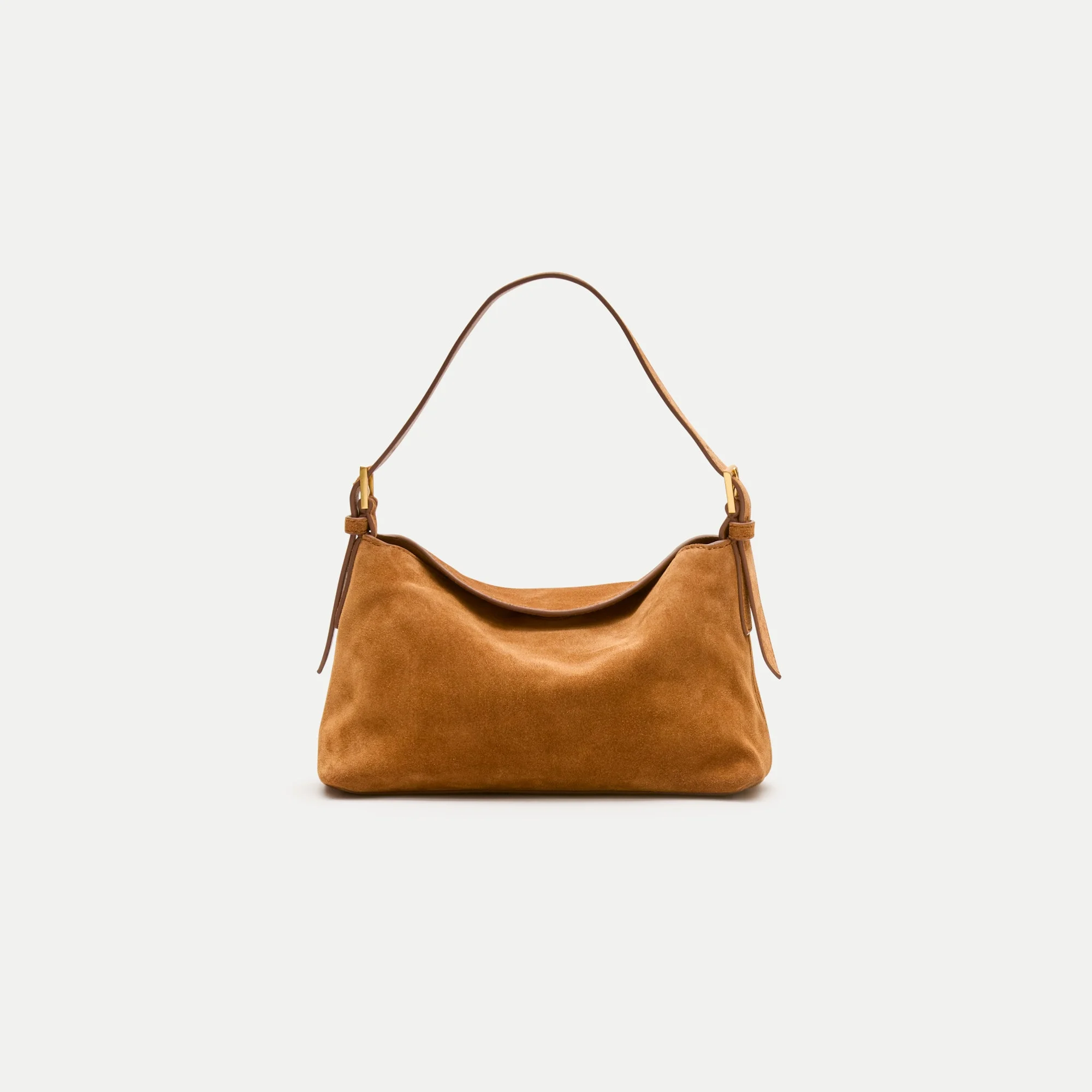 Berkeley small shoulder bag in suede - 1