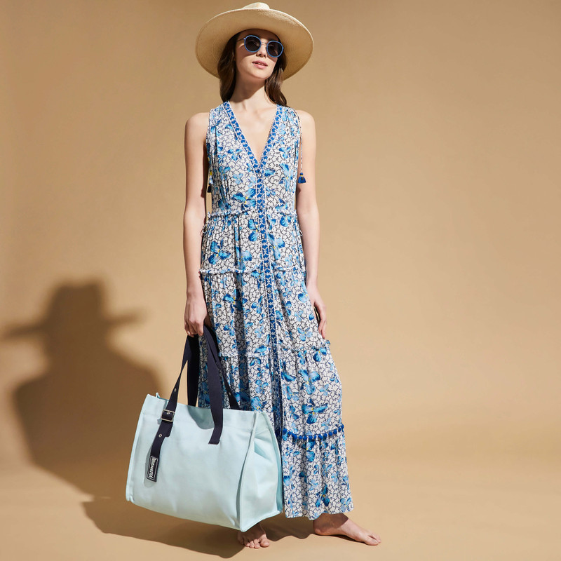 Women Maxi Dress Iris Lace- Vilebrequin x Poupette St Barth 5