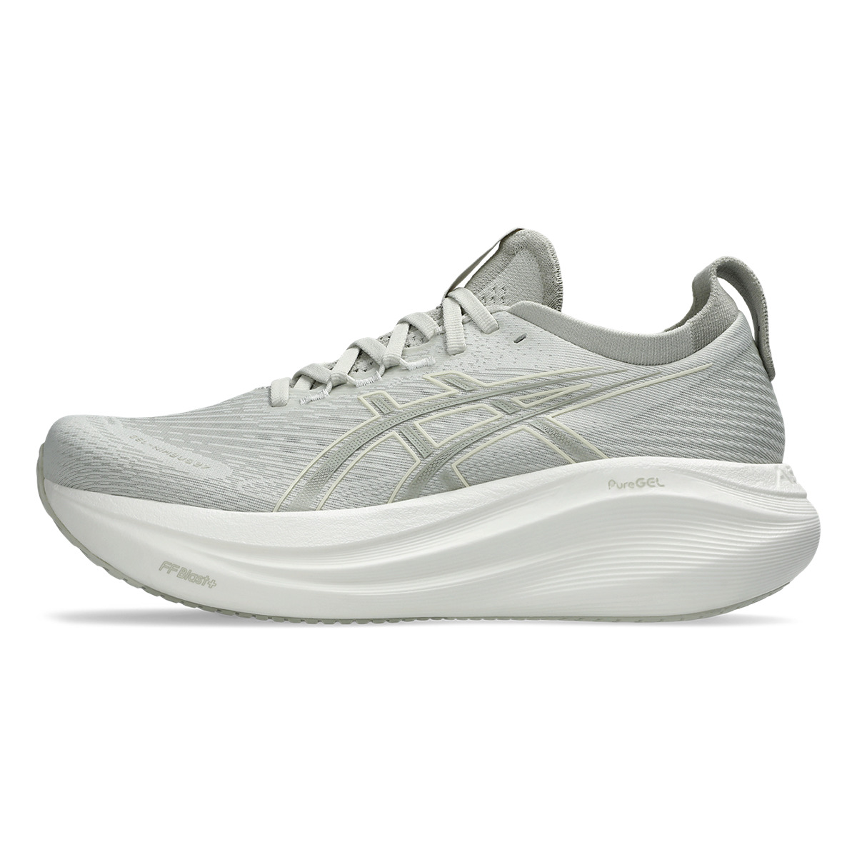 Asics Gel Nimbus 27 Lake Grey - White Sage - 2