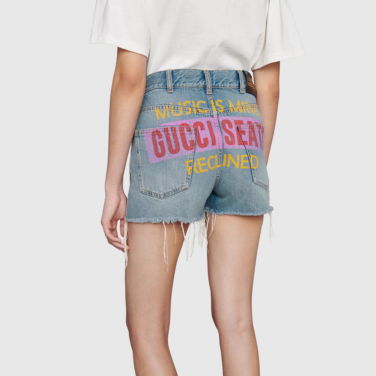 Gucci 100 denim shorts - 8