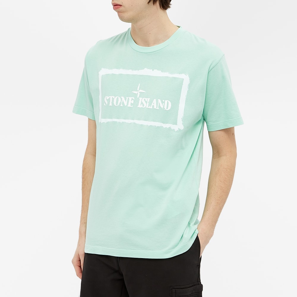 Stone Island Stencil One Prnt Tee - 4