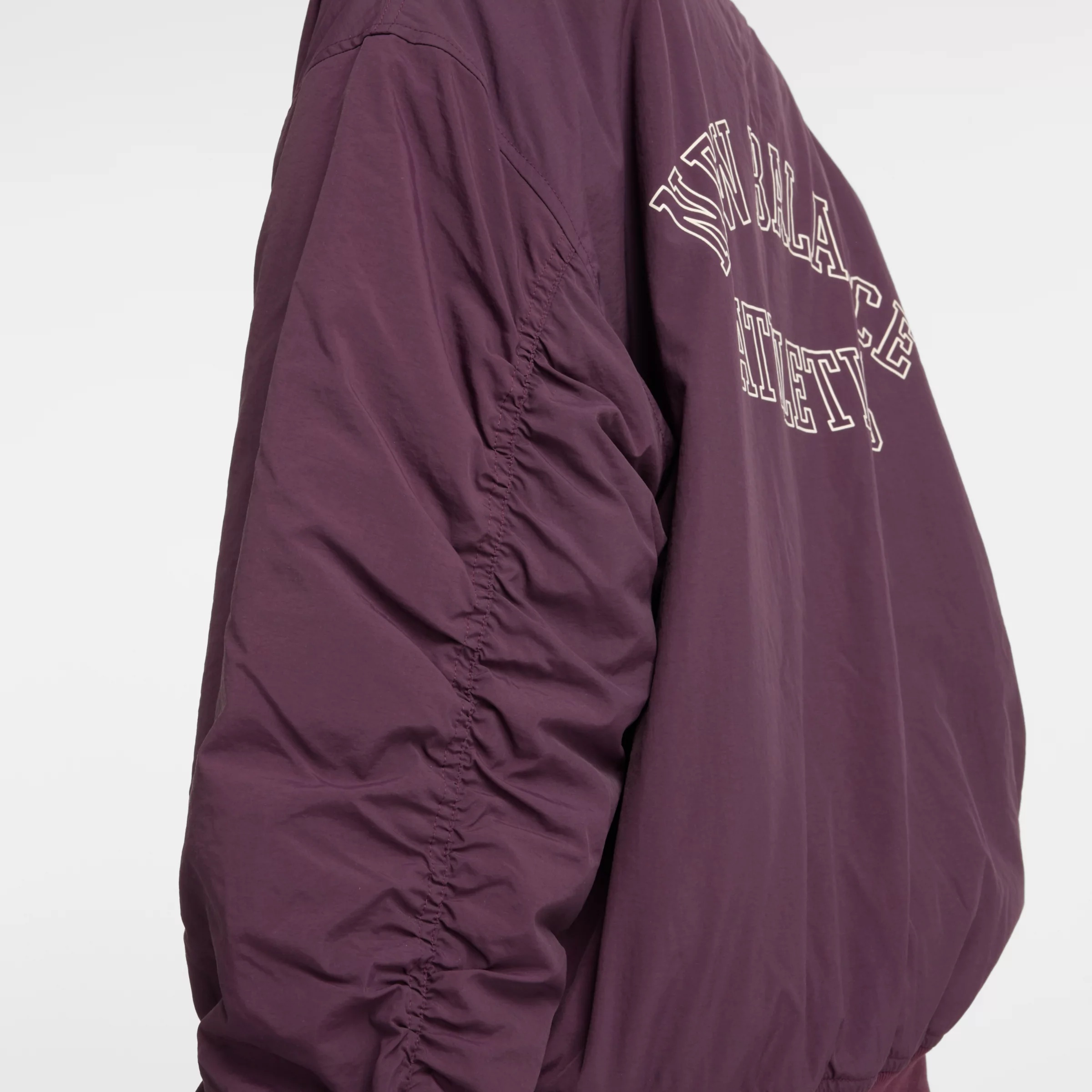 Graphic Woven Bomber Jacket - 6