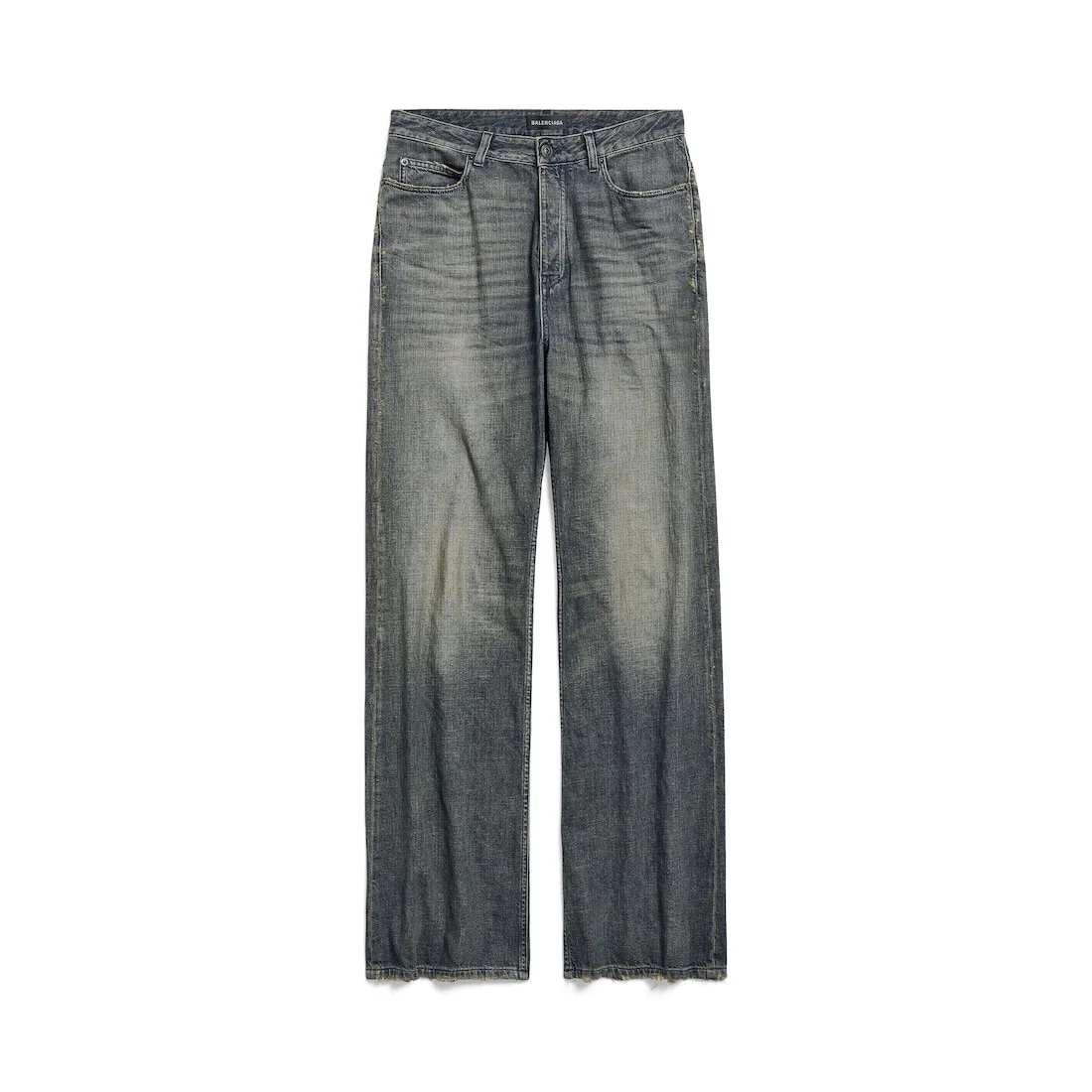 Men's Low Crotch Pants in Blue - 1