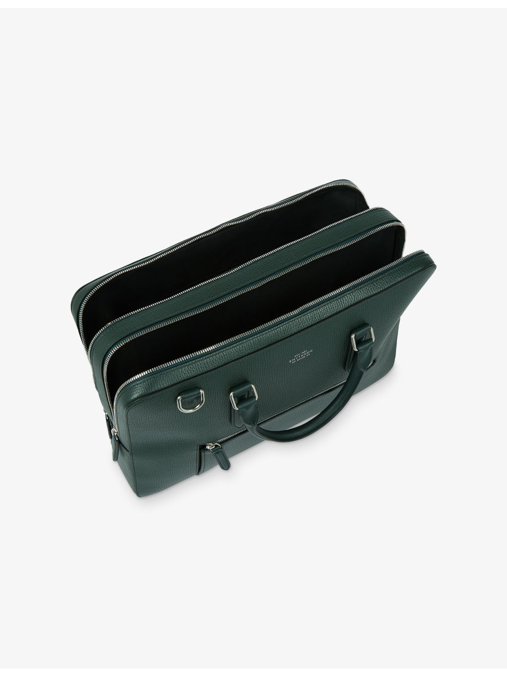 Ludlow Large Grained-Leather Briefcase - 3