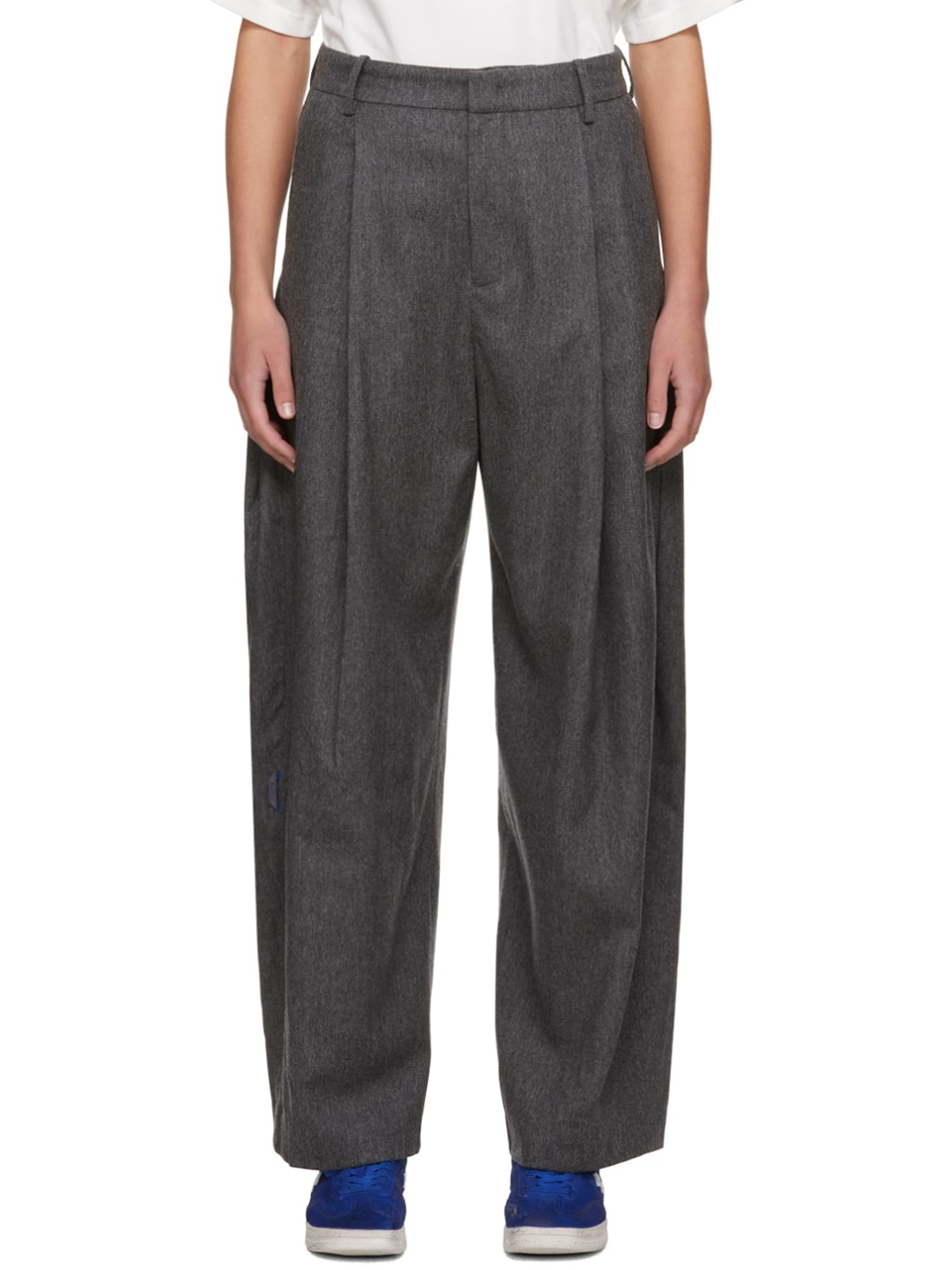 Gray Oceola Trousers - 1