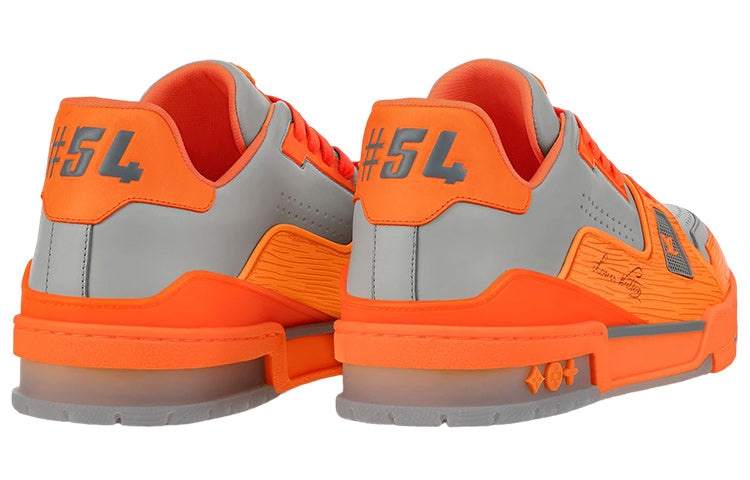 LOUIS VUITTON Trainer Sneakers 'Orange' 1AA6T7 - 2