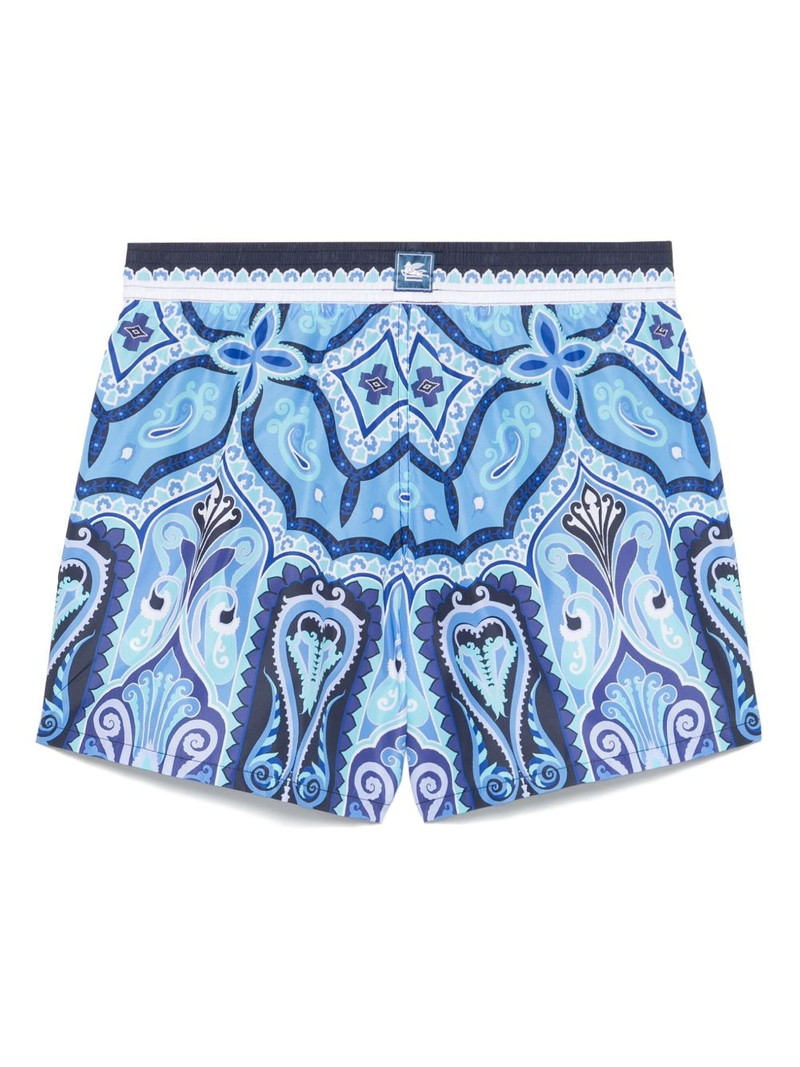 Etro paisley-print swim shorts outlook