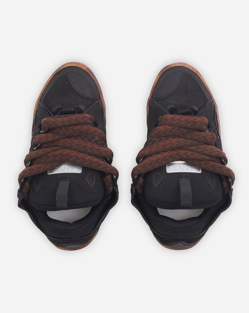 LEATHER CURB SNEAKERS 3