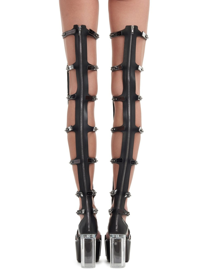 Black Women's Sandals 4