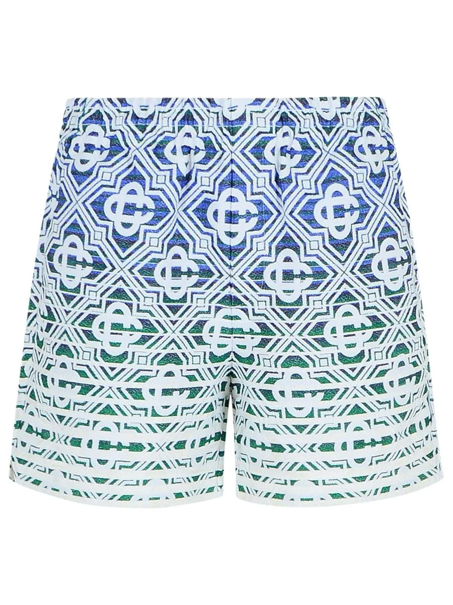 Casablanca 'Stripe' Bermuda Shorts - 1