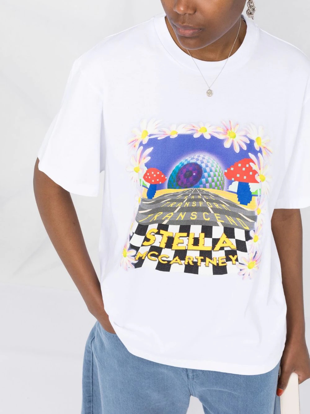Transcend graphic-print T-shirt - 3