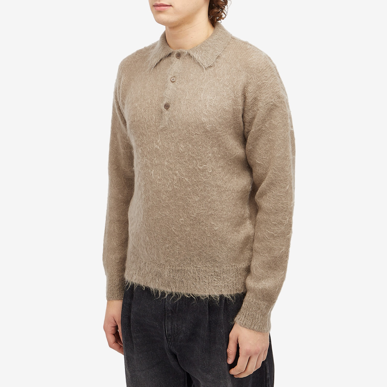 Auralee Kid Mohair Polo - 2