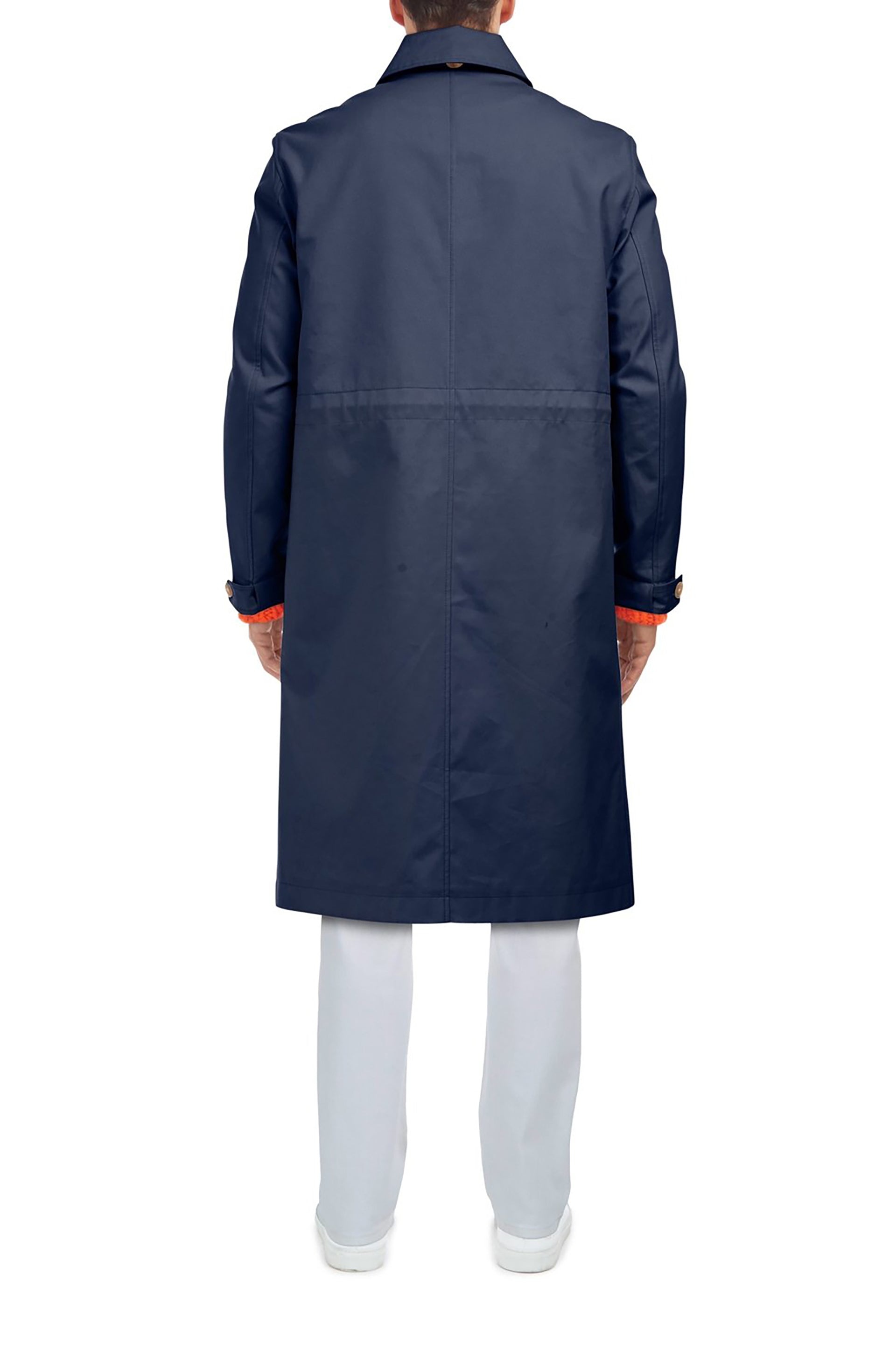 Malraux Parka in Dark Navy Cotton - 5
