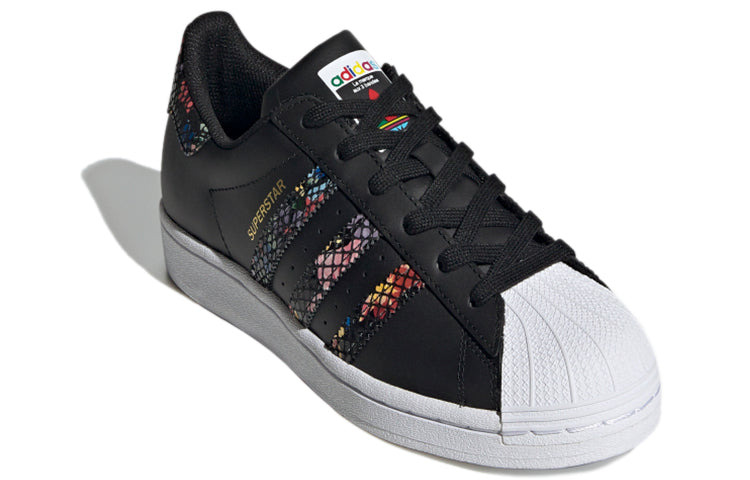 (WMNS) adidas Superstar 'Floral Snakeskin Print' FW3693 - 3