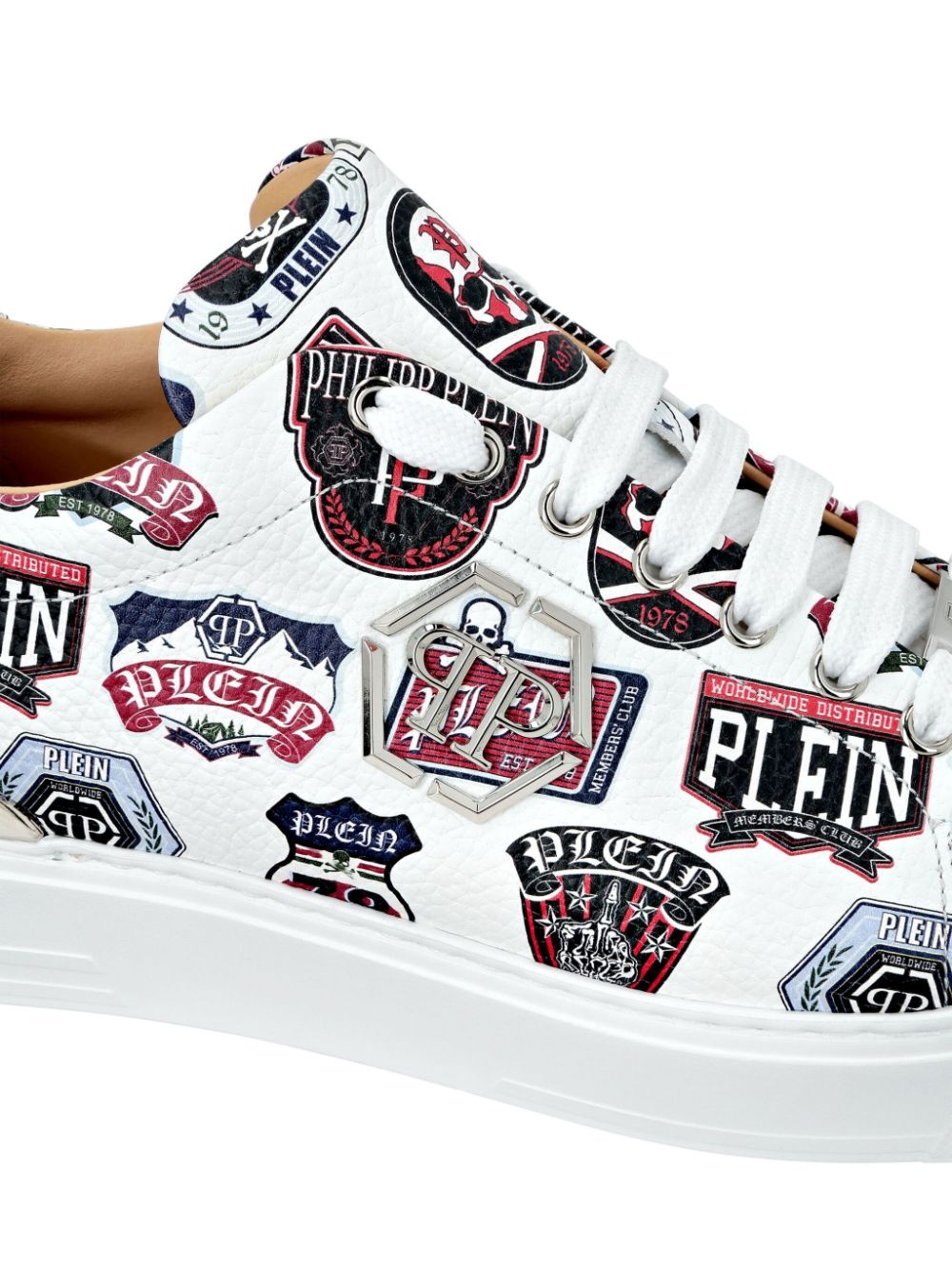 printed sneakers - 4
