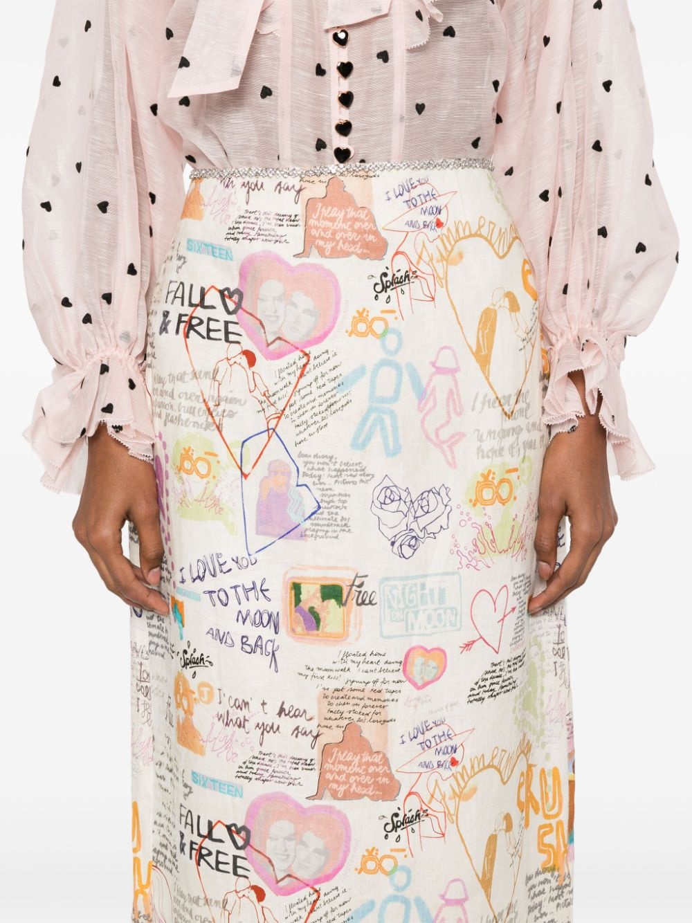 Dear Diary skirt - 5