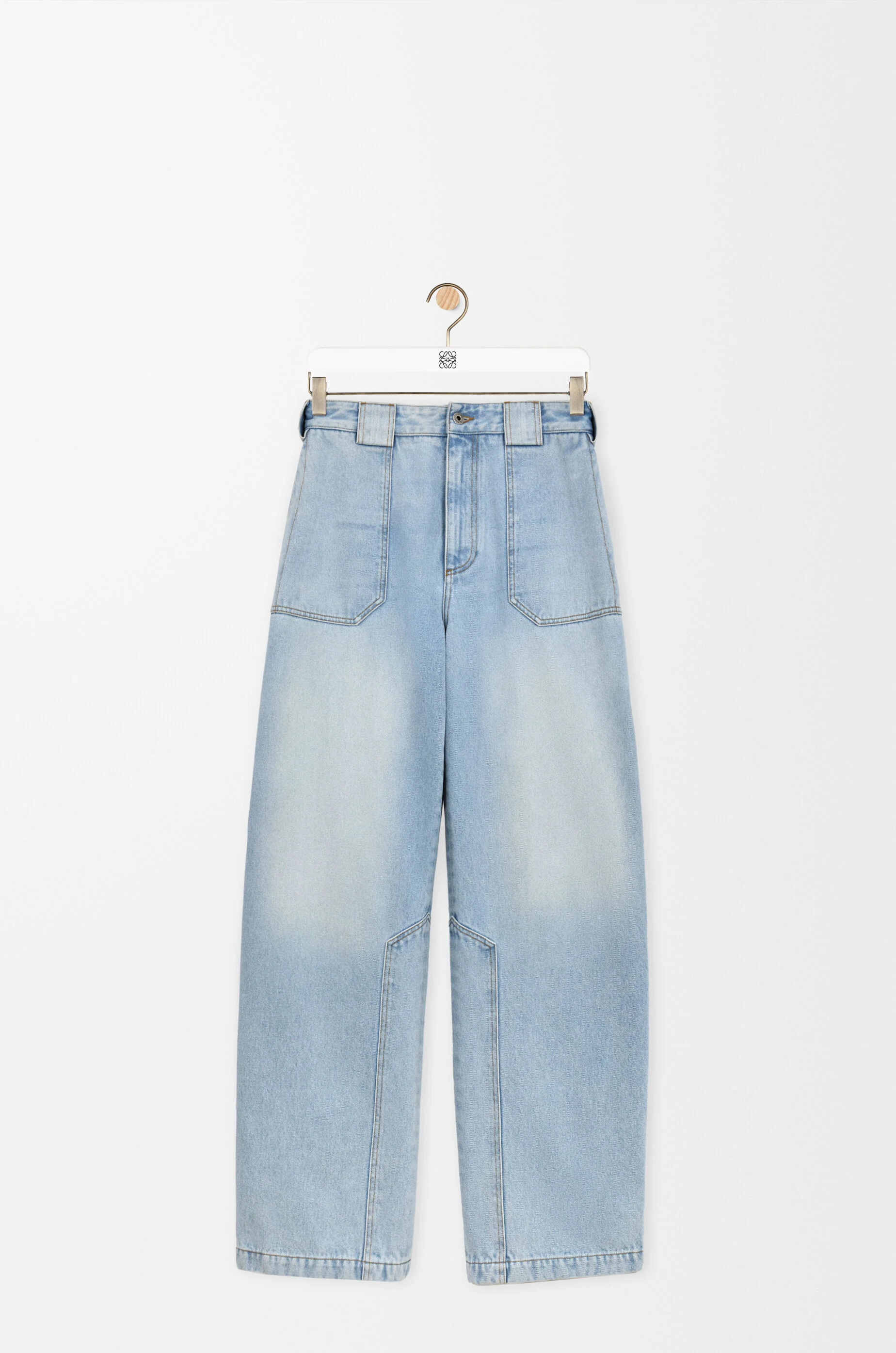 Trousers in denim - 1