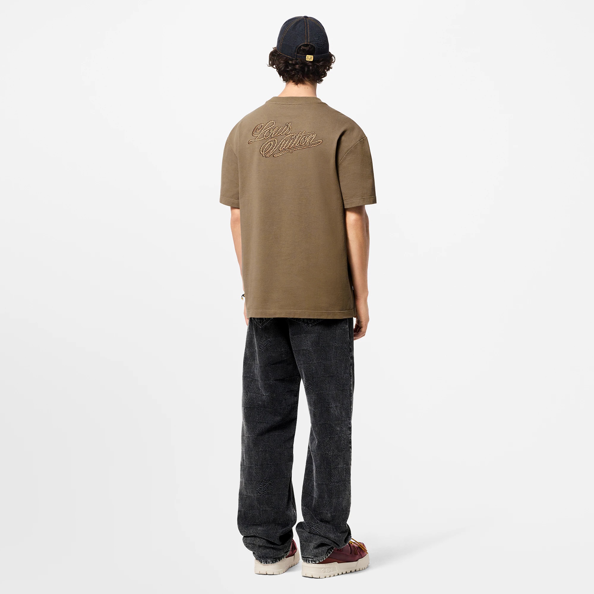 Embroidered Signature Cotton T-Shirt - 3