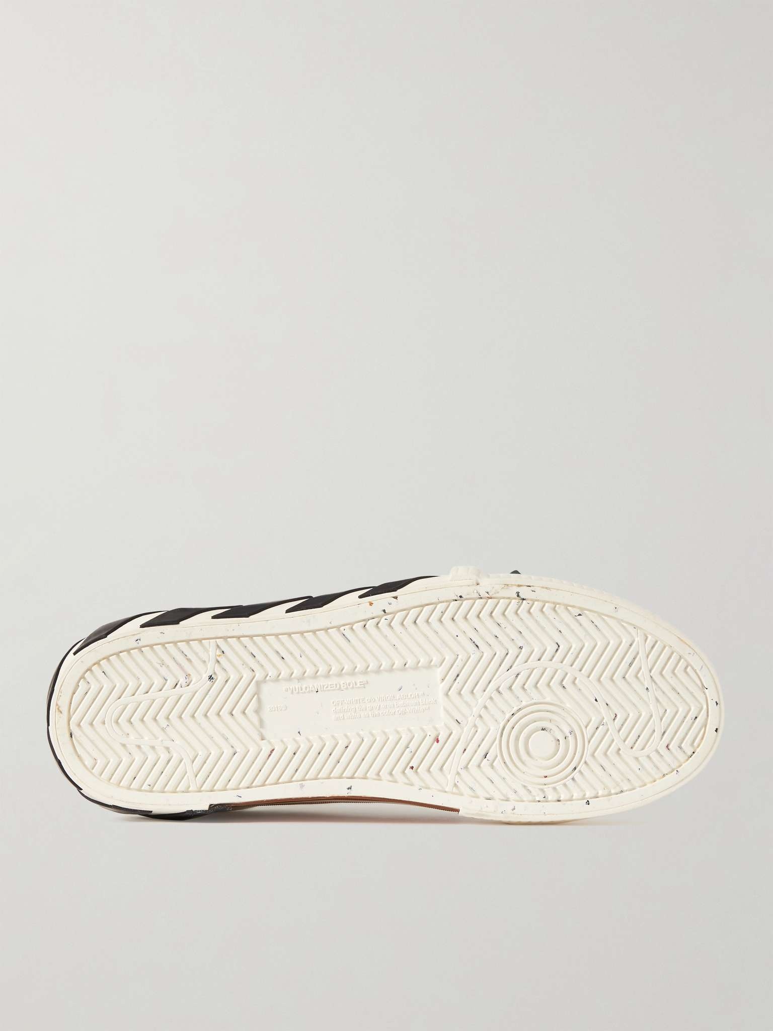 Suede-Trimmed Canvas Sneakers - 7
