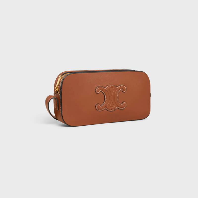 CELINE MINI CAMERA SHOULDER BAG CUIR TRIOMPHE in smooth calfskin outlook