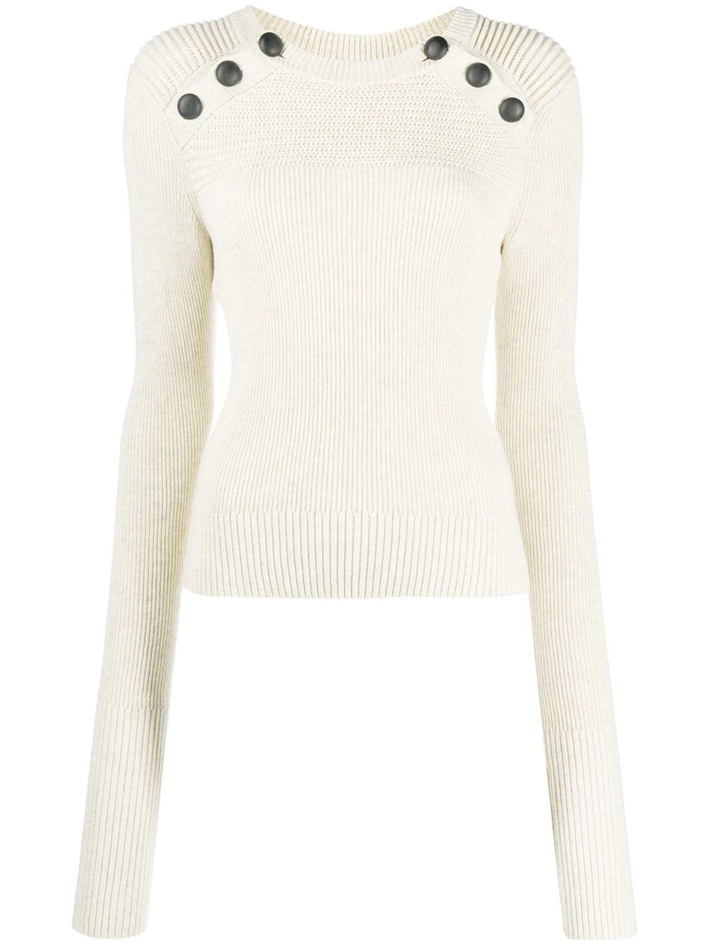 Koyle ribbed knit pullover - 1