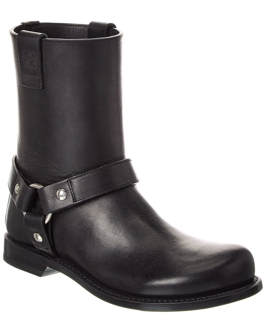 Loewe Campo Leather Biker Boot - 1