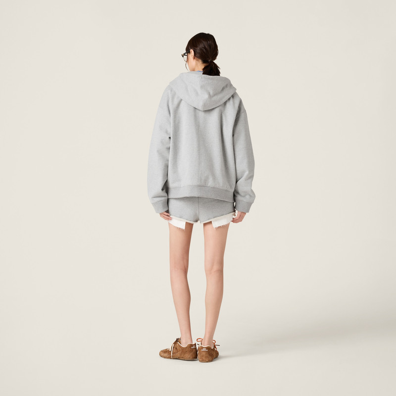 Cotton fleece shorts 3