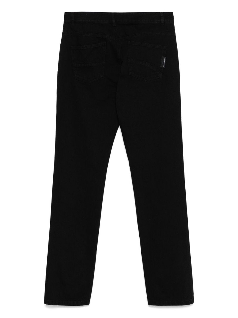 POST ARCHIVE FACTION (PAF) logo-patch jeans outlook