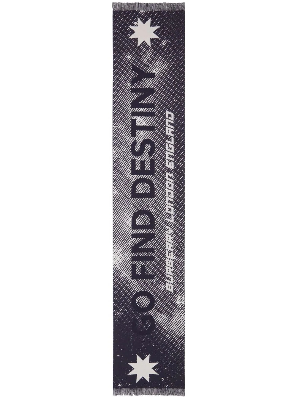 Destiny jacquard wool scarf - 1