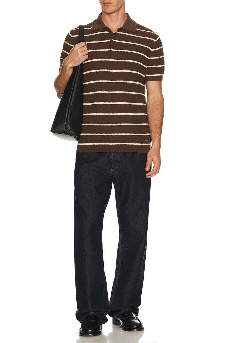 SIMKHAI Calum Short Sleeve Polo outlook
