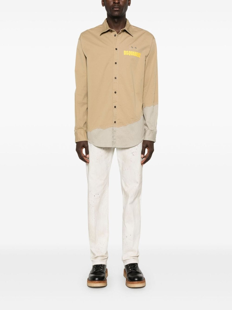 DSQUARED2 paint-splatter jeans outlook