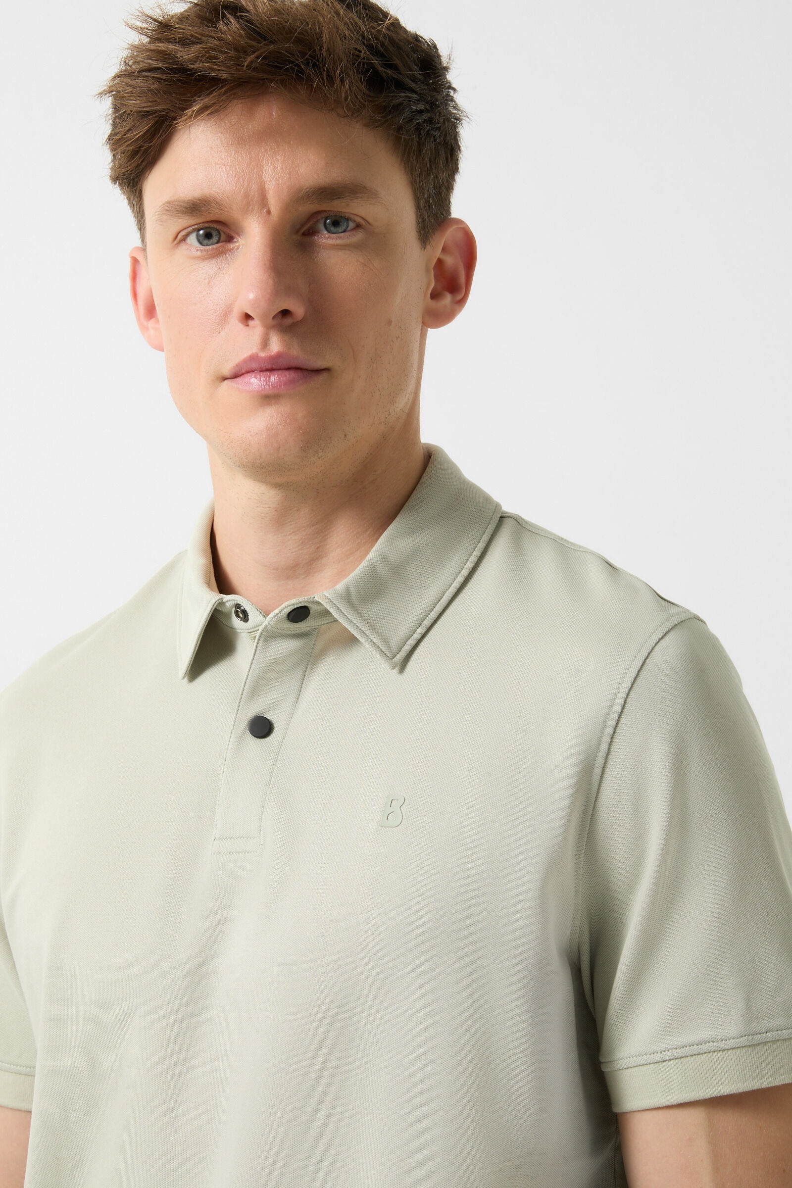 Timo Polo shirt in Pistachio - 4