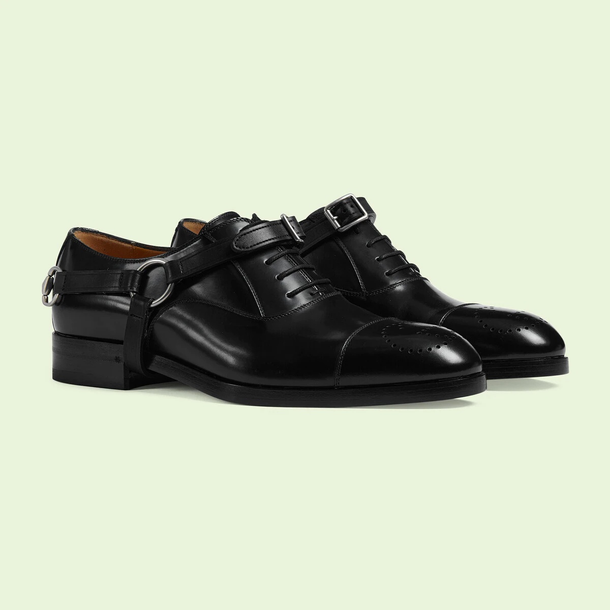 Men's shoe with harness - 2