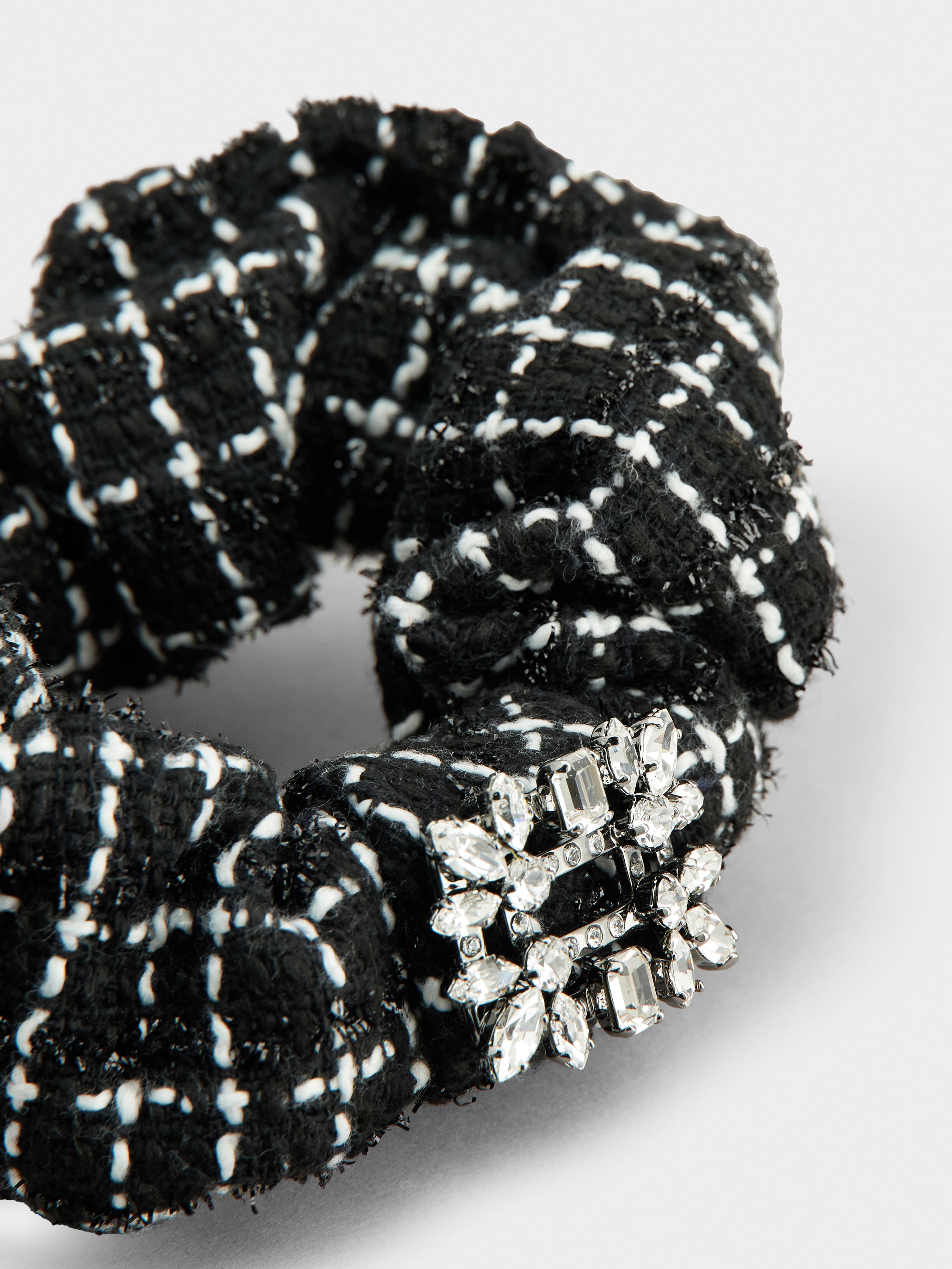 Broche Vivier Scrunchie in tweed - 2