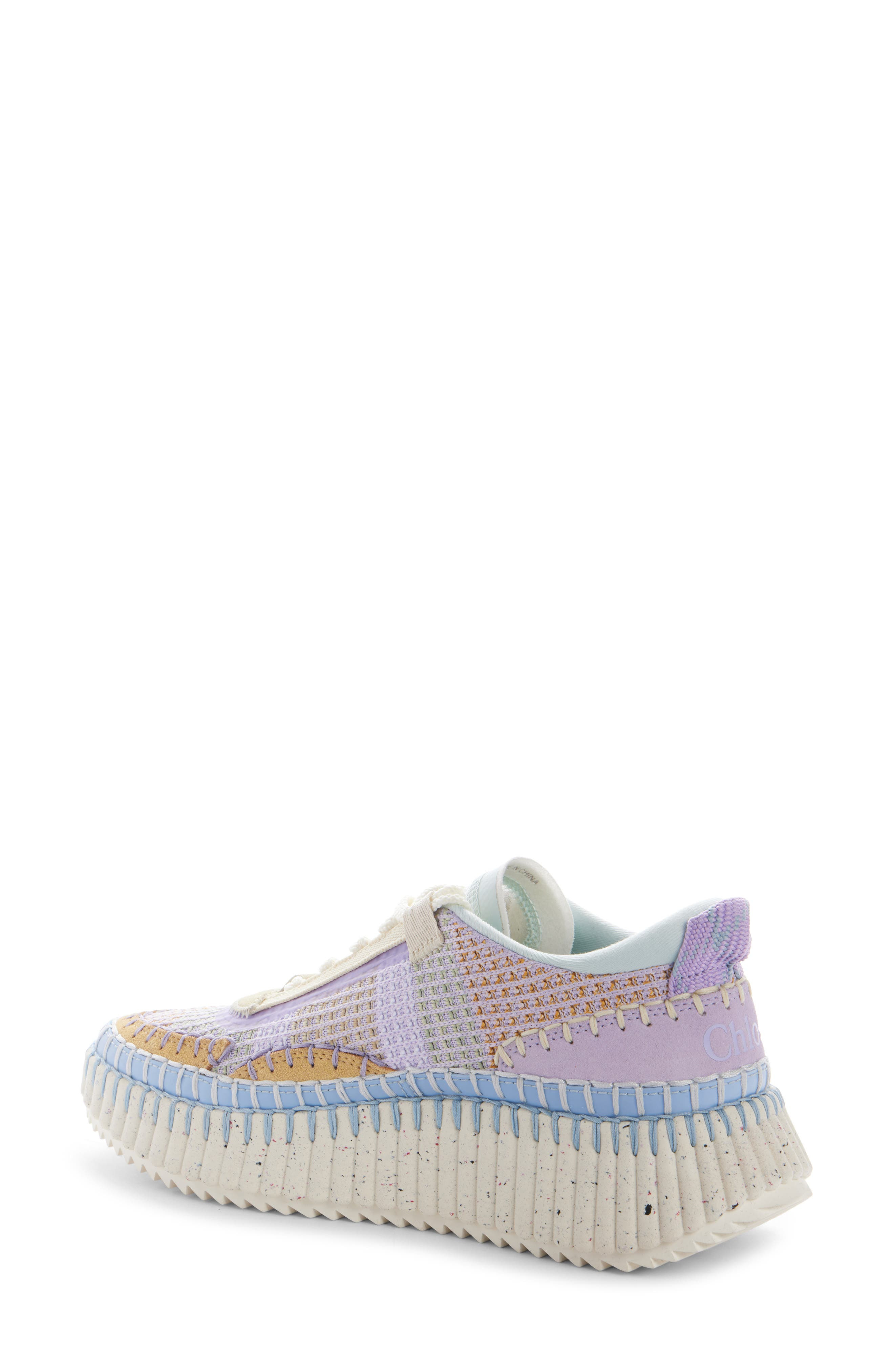 Chloé Nama Platform Sneaker in Dreamy Lavender at Nordstrom - 2