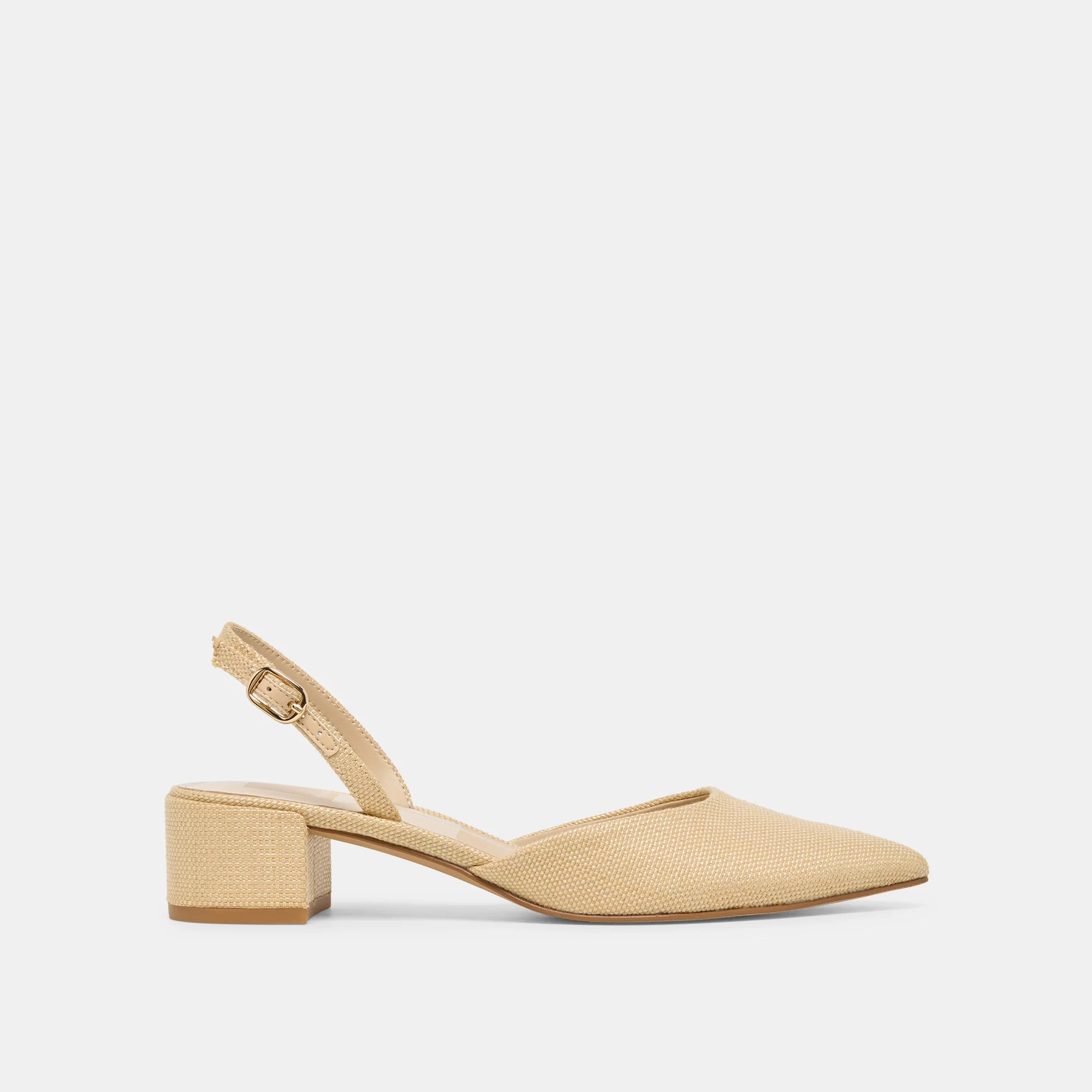CAREL HEELS LIGHT NATURAL RAFFIA - 1