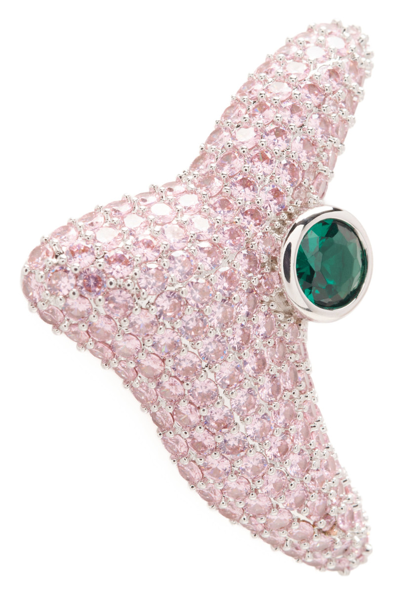 Collina Strada PINK EMERALD SUPER TRIGON STUDS outlook