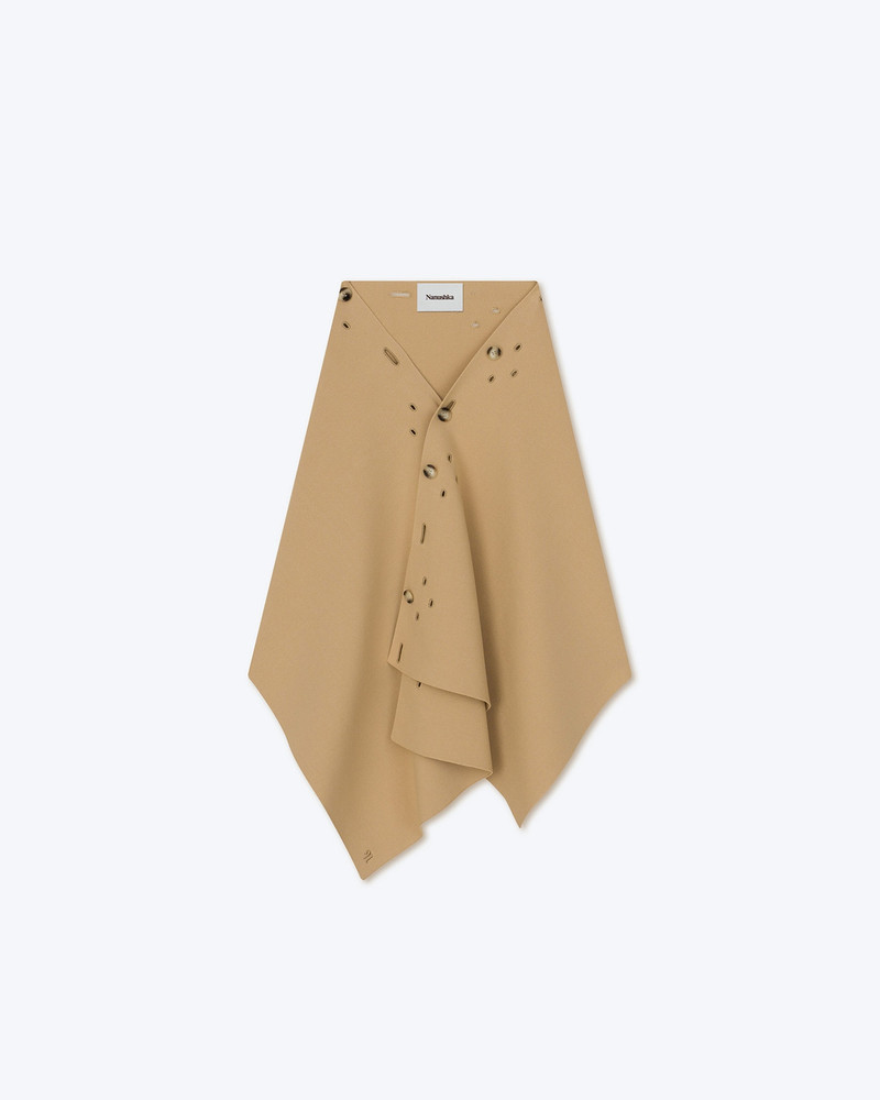 OLESIA - Viscose scarf - Sand 1