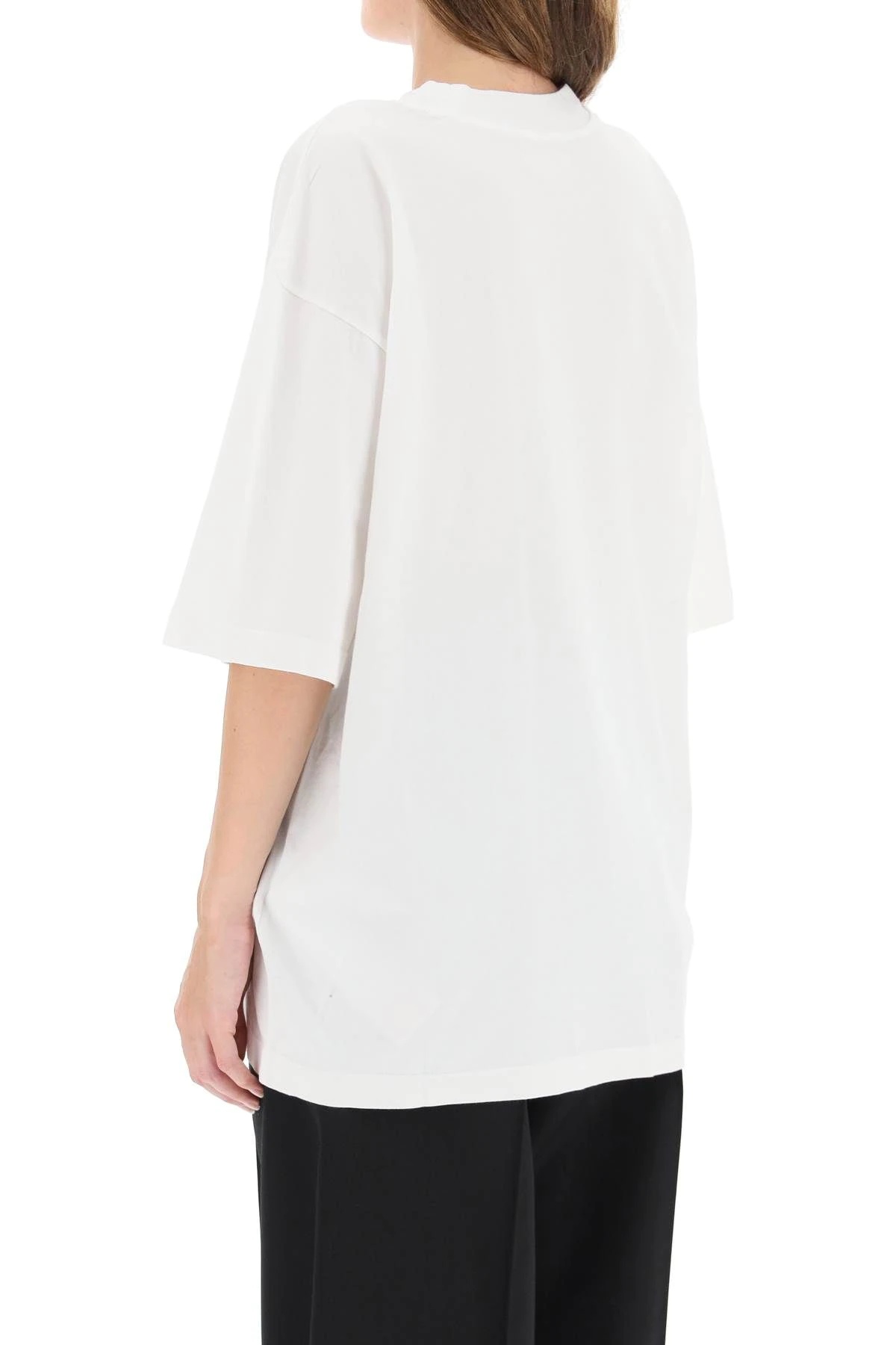 SPRAY PRINT OVERSIZED T-SHIRT - 4