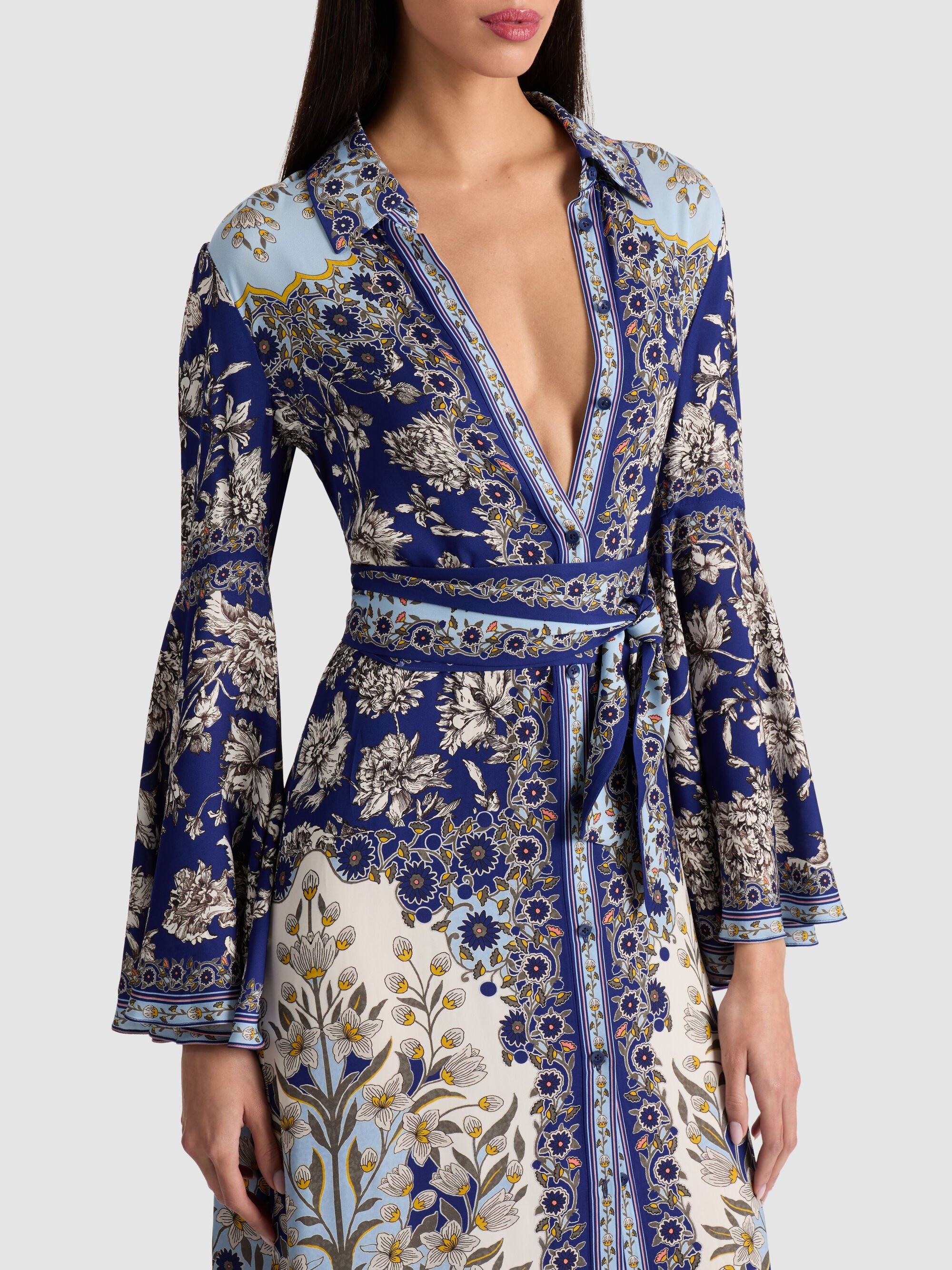 CHASSIDY BELL SLEEVE DRESS - 3