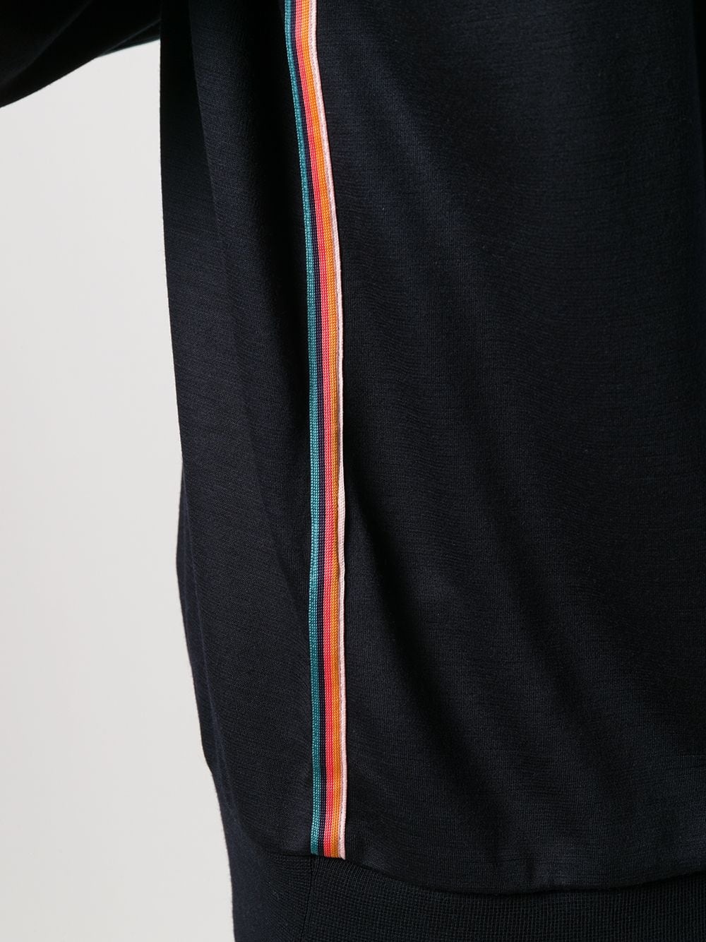 multicoloured stripe detail jumper - 5