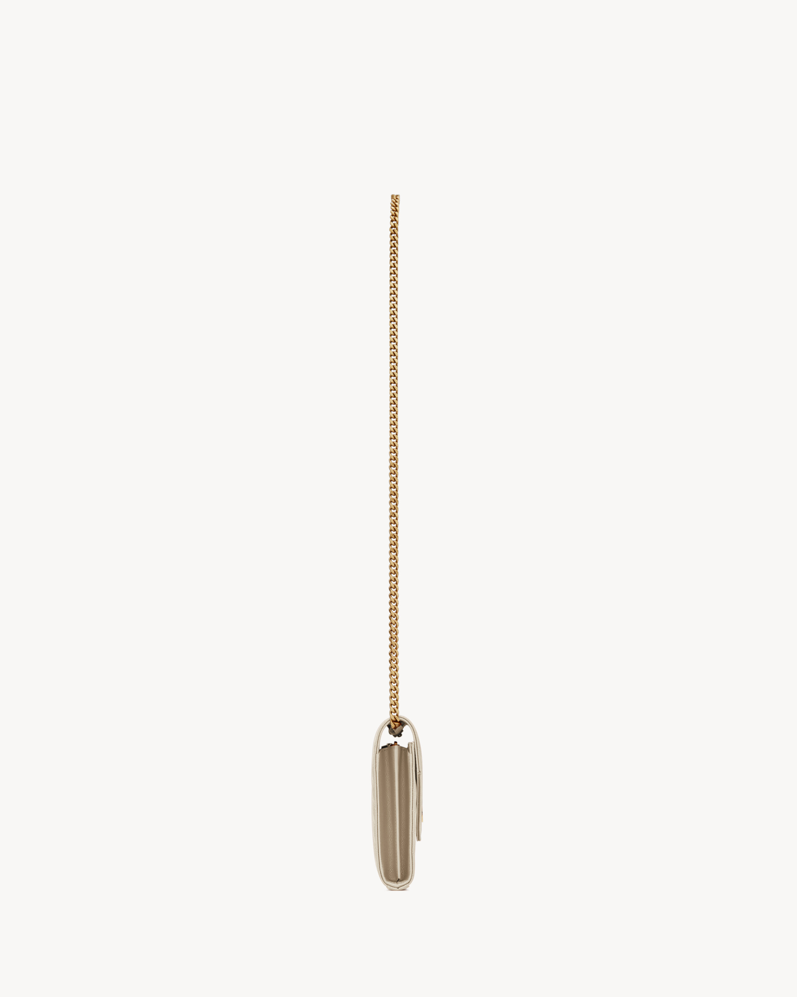 CLASSIC CASSANDRE CHAIN WALLET IN GRAIN DE POUDRE LEATHER - 4