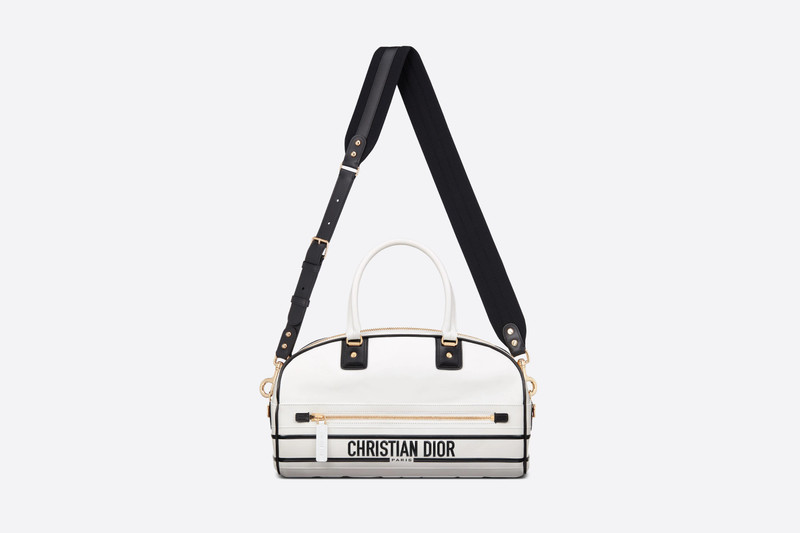 Medium Dior Vibe Zip Bowling Bag 4