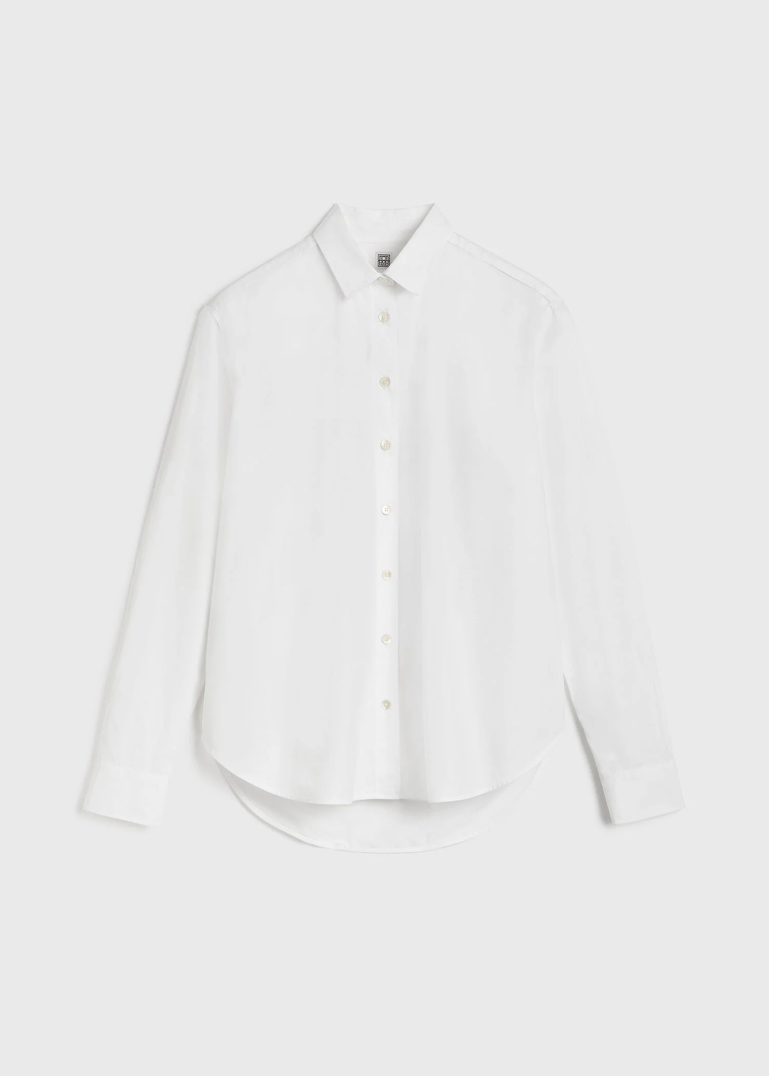Signature cotton shirt white - 1