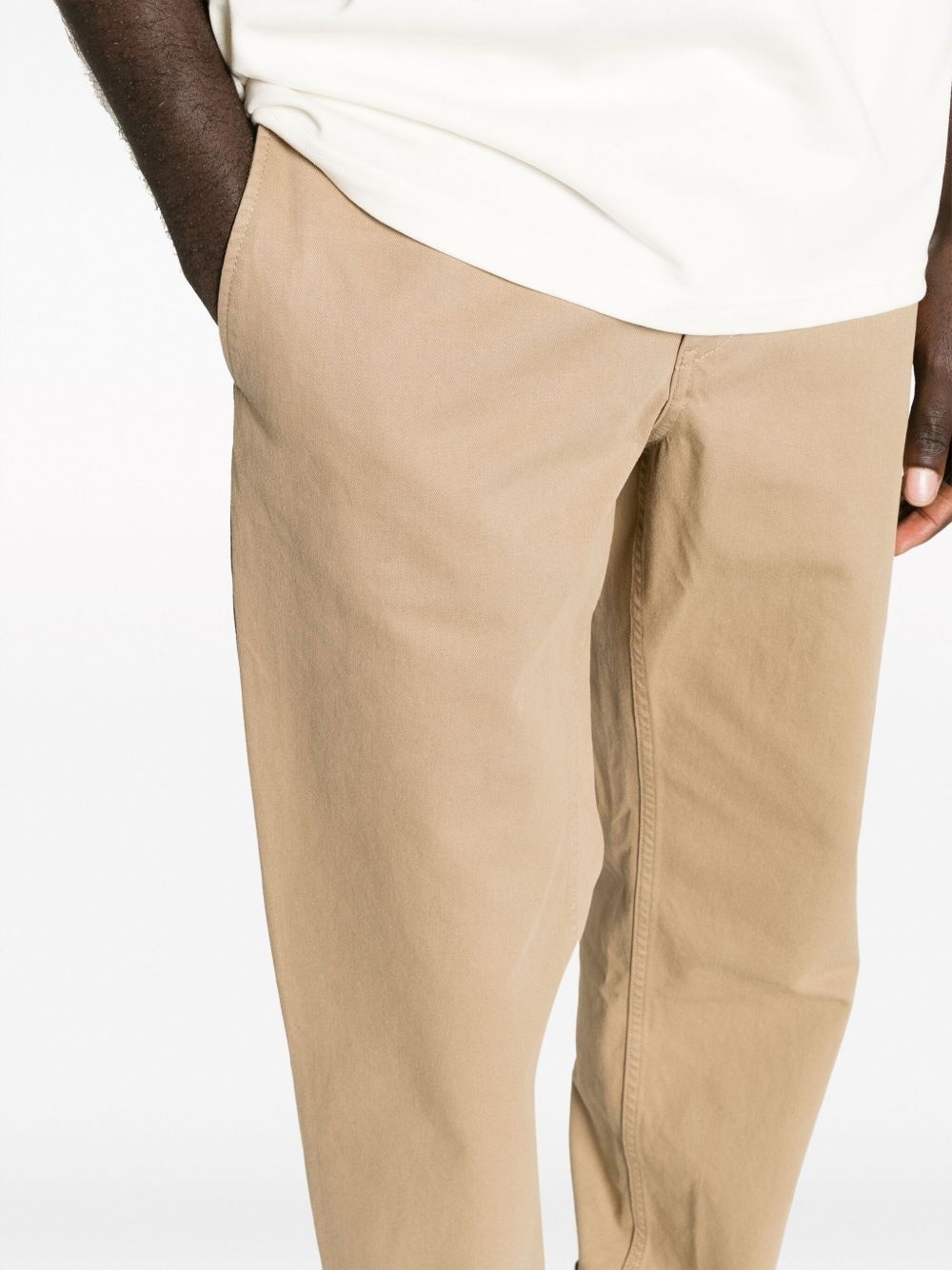 Aros straight-leg organic-cotton chinos - 5